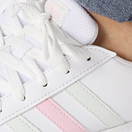 Adidas Sportswear - Scarpe da ginnastica Grand Court 2.0 K Donna IH4886 Footwear White Jade Pink