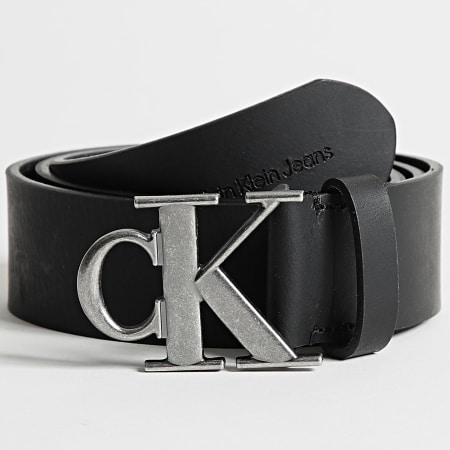 Calvin Klein - Cinturón Redondo Monoplaca 2067 Negro