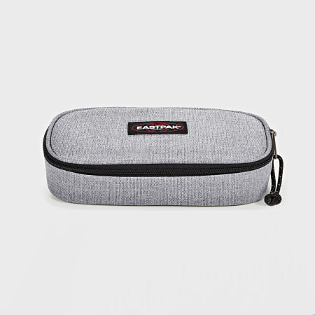 Eastpak - Estuche ovalado individual Gris jaspeado