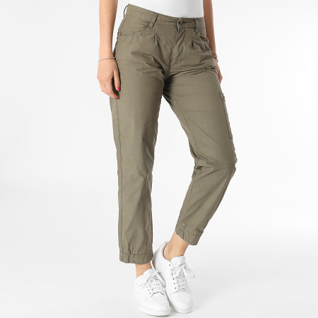 Girls Outfit - Pantalón Jogger Mujer Caqui Verde