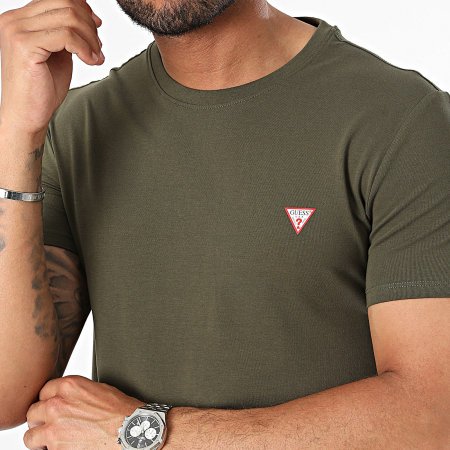 Guess - Tee Shirt M2YI24-J1314 Vert Kaki