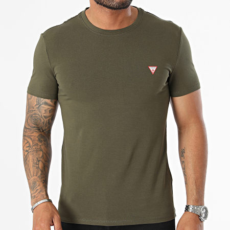 Guess - Tee Shirt M2YI24-J1314 Vert Kaki