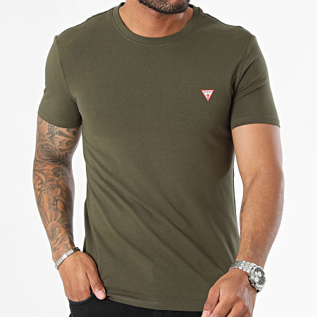Guess - Tee Shirt M2YI24-J1314 Vert Kaki