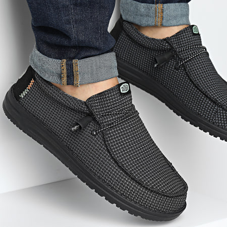 Hey Dude - Mocassins Wally Sport Mesh Black