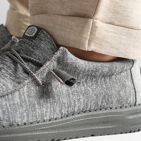 Hey Dude - Mocassins Wally Sport Knit 40536 Charcoal