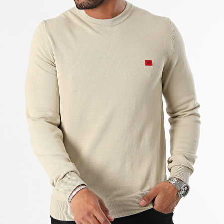 HUGO - Maglia San Cassius 50475083 Beige