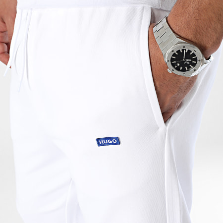 Hugo Blue - Pantaloni da jogging Napin 50522372 Bianco