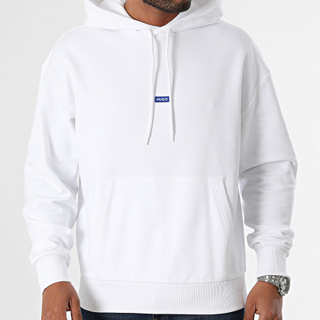 Hugo Blue - Nalonso Hoody 50522374 Bianco