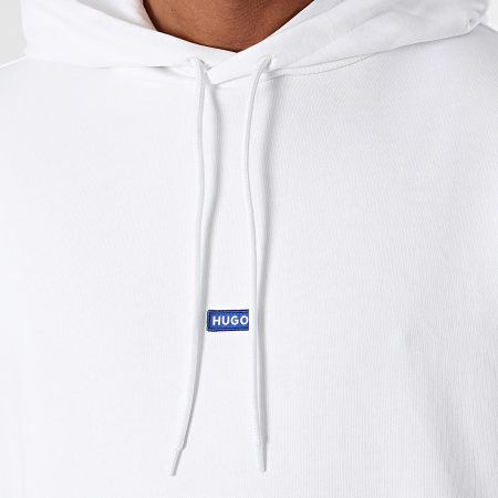 Hugo Blauw - Nalonso Hoody 50522374 Wit