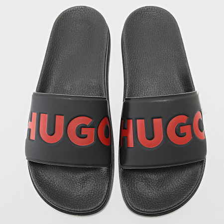 HUGO - Chanclas Match It 50498352 Negro Rojo