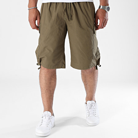 Jack And Jones - Zayn Cargo Korte Broek Khaki Groen