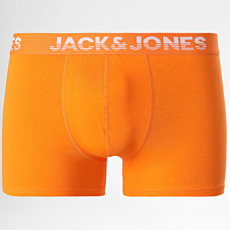 Jack And Jones - Confezione da 7 Cole Nero Verde Blu Rosa Arancione Boxer e Paio di Calzini