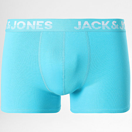 Jack And Jones - Confezione da 7 Cole Nero Verde Blu Rosa Arancione Boxer e Paio di Calzini