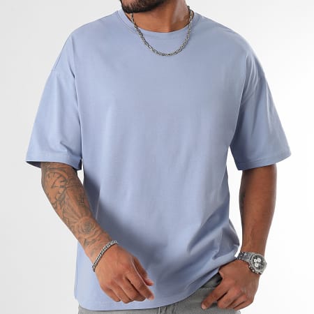 LBO - Camiseta Oversize Grande 3359 Azul Claro