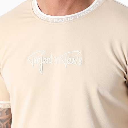 Project X Paris - Ensemble Tee Shirt Et Short Jogging 2310019 2310019 Beige