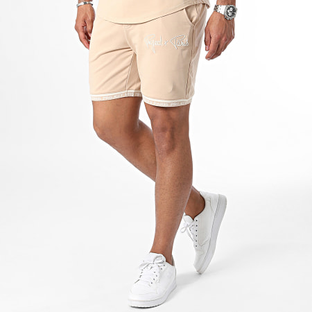 Project X Paris - Ensemble Tee Shirt Et Short Jogging 2310019 2310019 Beige