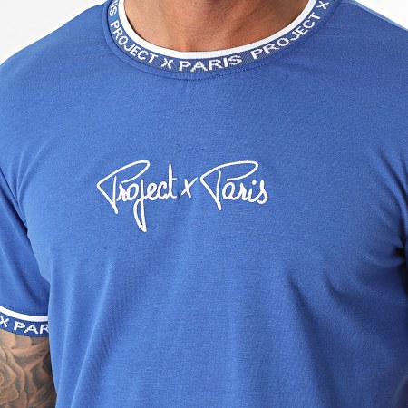 Project X Paris - Ensemble Tee Shirt Et Short Jogging 2310019 2310019 Bleu Roi