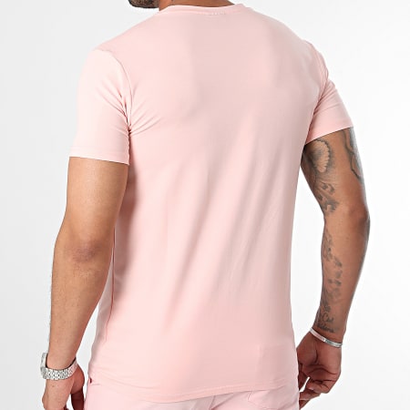 Project X Paris - Conjunto de camiseta rosa y pantalón corto de jogging