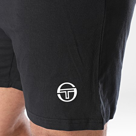 Sergio Tacchini - Pantalones cortos de jogging 39491427 Negro