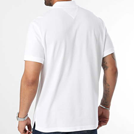 Tommy Jeans - Polo de manga corta Badge 8314 Blanco