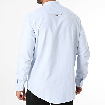 Tommy Jeans - Camisa Oxford Manga Larga 9523 Azul Claro