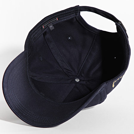 Tommy Hilfiger - Cappello a 6 pannelli Flag Paris 3136 blu navy