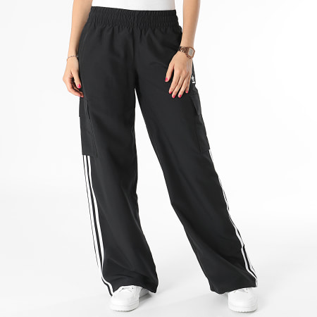 Adidas Originals - Dames 3 Strepen Baggy Cargo Broek JF1292 Zwart