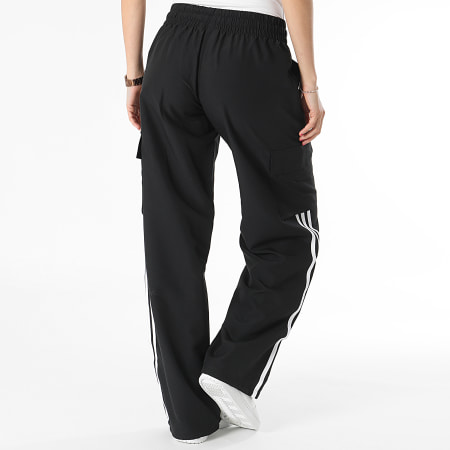 Adidas Originals - Pantaloni cargo a 3 strisce da donna JF1292 Nero