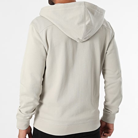 BOSS - Hoodie met rits Zetalky 50508578 Beige