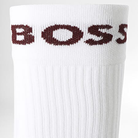BOSS - Lot De 2 Paires De Chaussettes Sport 50467707 Blanc