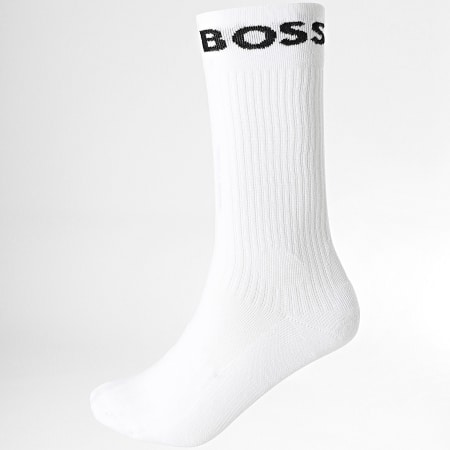 BOSS - Lot De 2 Paires De Chaussettes Sport 50467707 Blanc