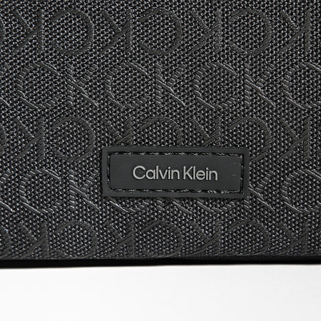 Calvin Klein - Trousse De Toilette Remote Washbag Mono 2081 Noir