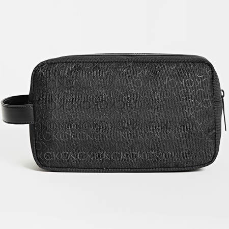 Calvin Klein - Trousse De Toilette Remote Washbag Mono 2081 Noir