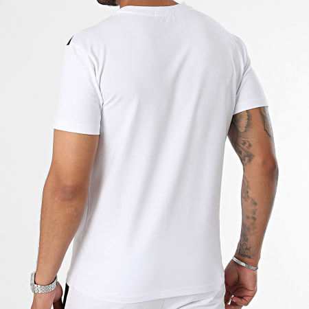 Classic Series - Conjunto de camiseta blanca y pantalón corto de jogging