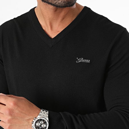 Guess - Pull Col V M4YR01-Z3052 Noir