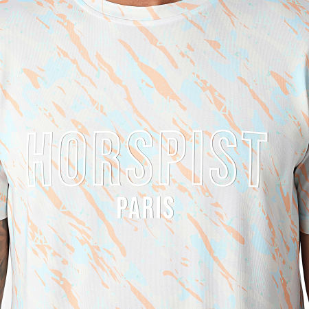 Horspist - Amnesia Beige Oranje Lichtblauw T-shirt