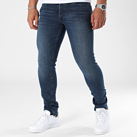 Jack And Jones - Glenn Slim Jeans Blauw