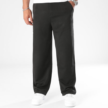 LBO - Pantaloni a gamba larga 1352 Nero