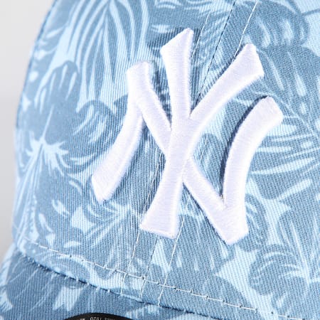 New Era - Casquette 9Forty Summer AOP NY 60503516 Bleu Clair Floral