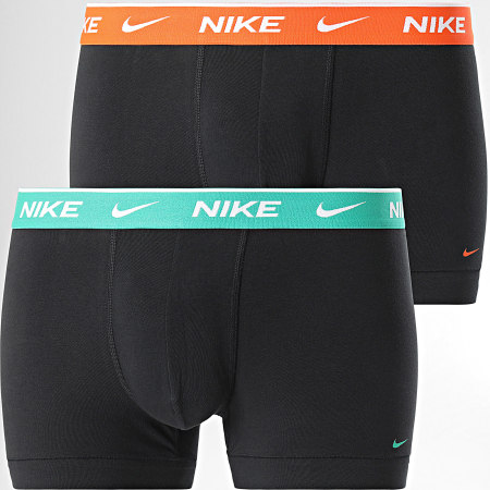 Nike - Juego de 2 calzoncillos bóxer KE1085 Negro