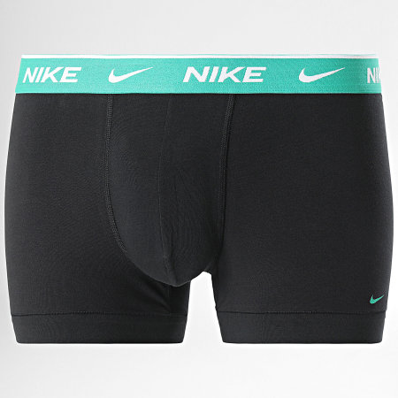 Nike - Juego de 2 calzoncillos bóxer KE1085 Negro