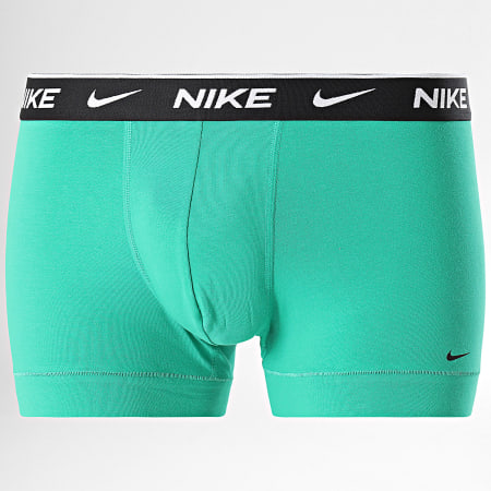 Nike - Juego de 2 calzoncillos bóxer KE1085 Verde Naranja