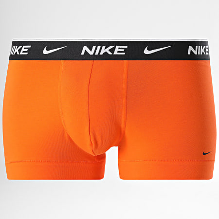 Nike - Juego de 2 calzoncillos bóxer KE1085 Verde Naranja