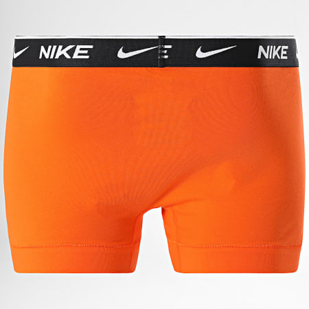 Nike - Set di 2 boxer KE1085 verde arancio