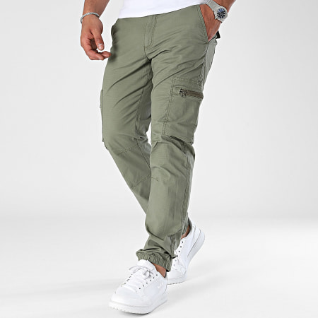 Only And Sons - Cam Paw Ribstop Cargo Broek 22028719 Kaki groen