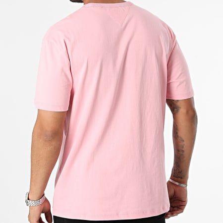 Tommy Jeans - Tee Shirt Badge 7995 Rose