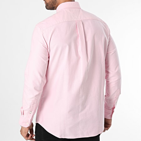 Tommy Hilfiger - Camicia a maniche lunghe Solid Heritage Oxford 5774 Rosa erica