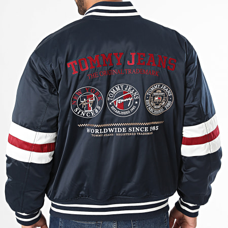 Tommy Jeans - Veste Varsity Explorer Jacket 8897 Bleu Marine