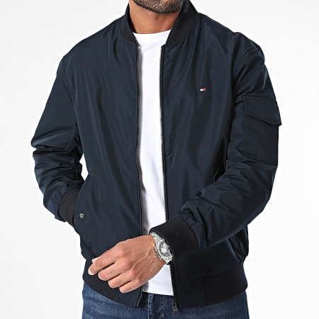 Tommy Hilfiger - Giacca bomber 5658 blu navy