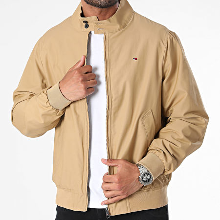 Tommy Hilfiger - Chaqueta con cremallera Harrington Club 5670 Camel